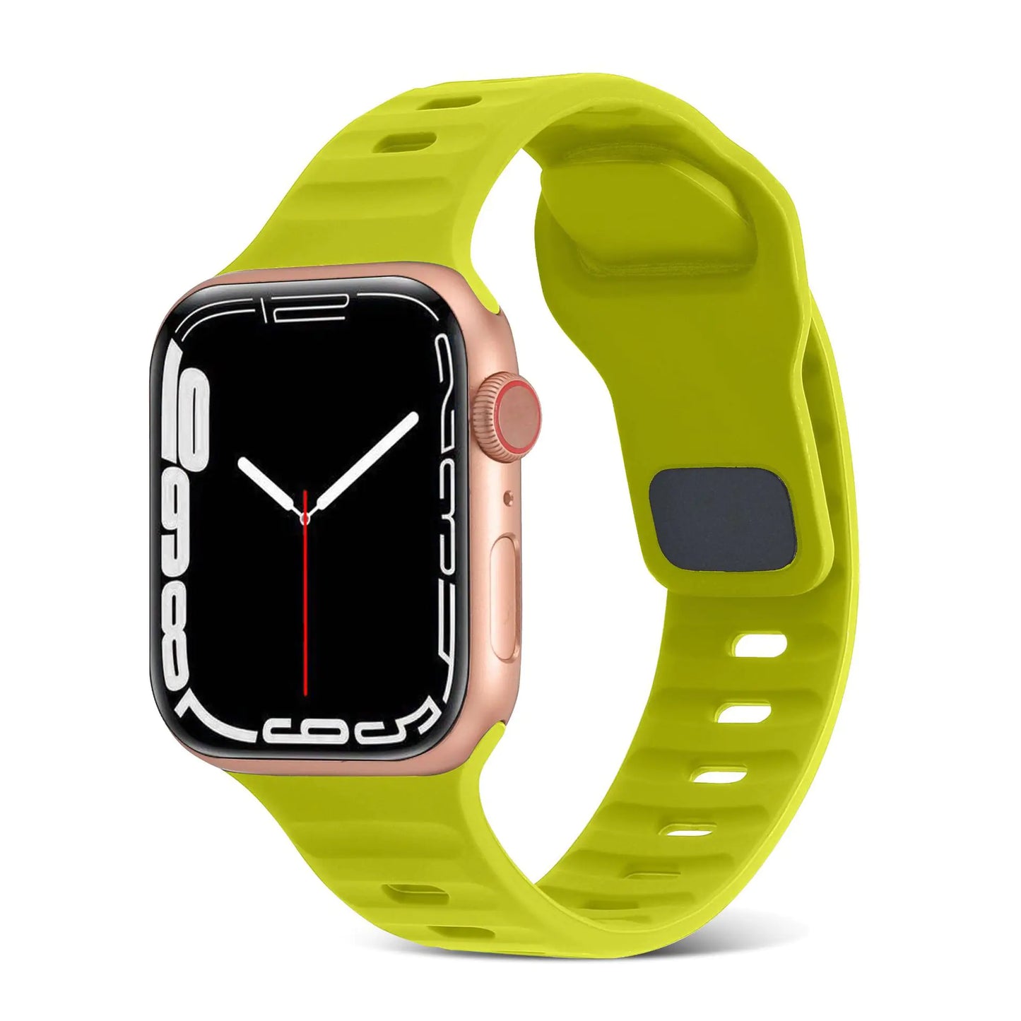 Silicone Watch Band for Apple Watch Series 9 Ultra2