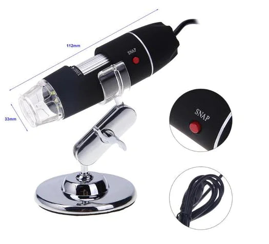 Digital Microscope with HD Magnifying Glass for Jewelry