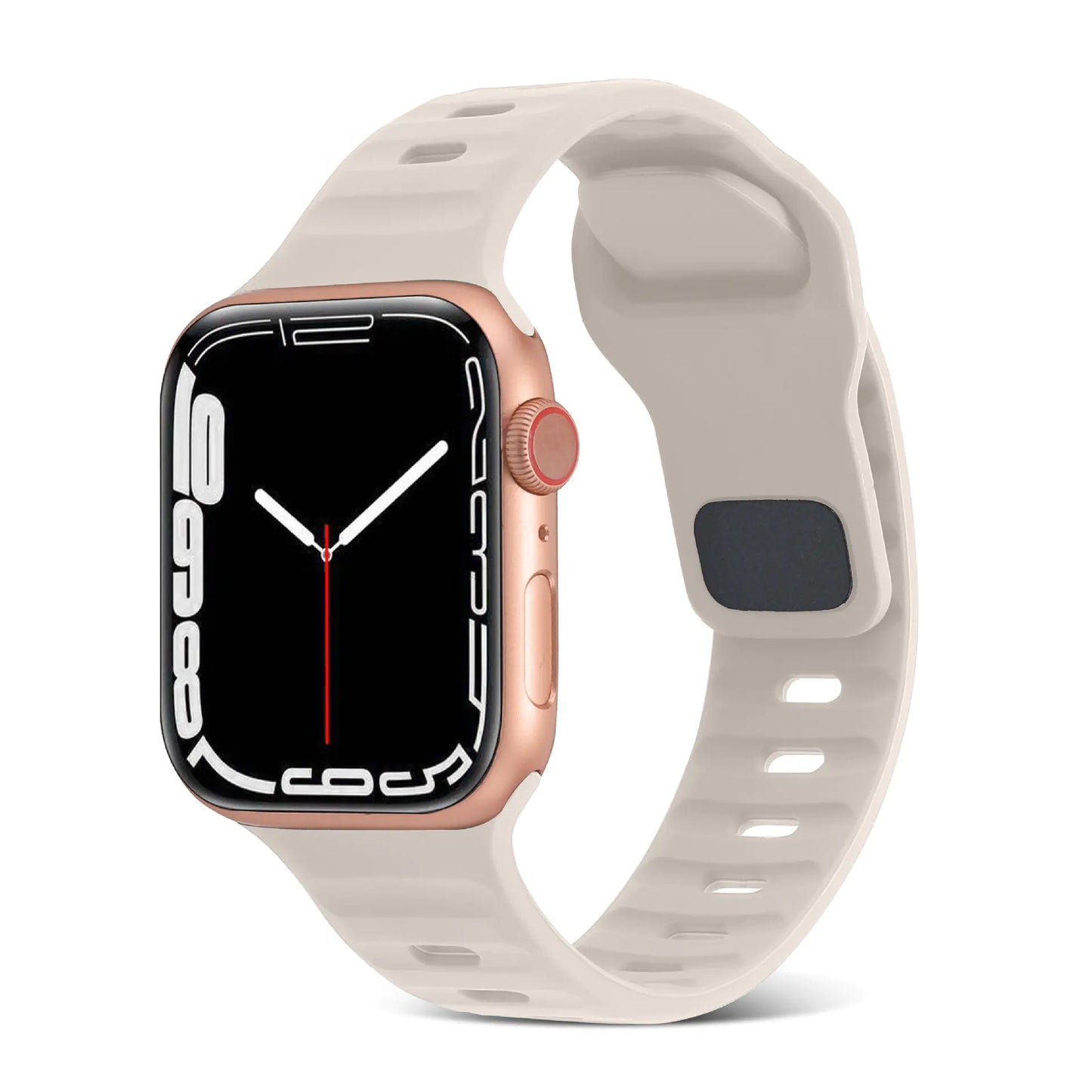Silicone Watch Band for Apple Watch Series 9 Ultra2