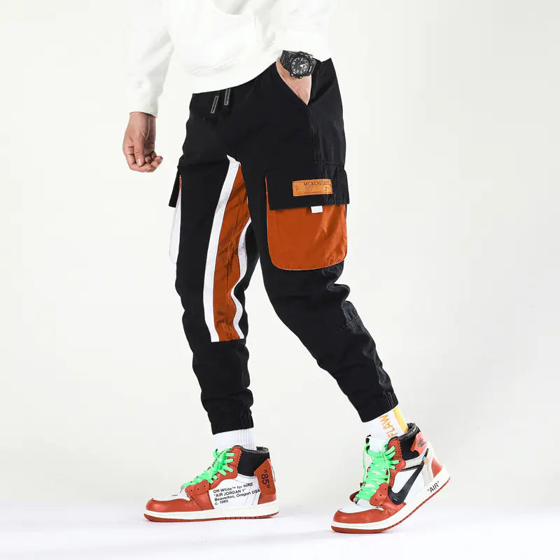 Japanese Men's Casual Trousers - Vintage Hip Hop Style