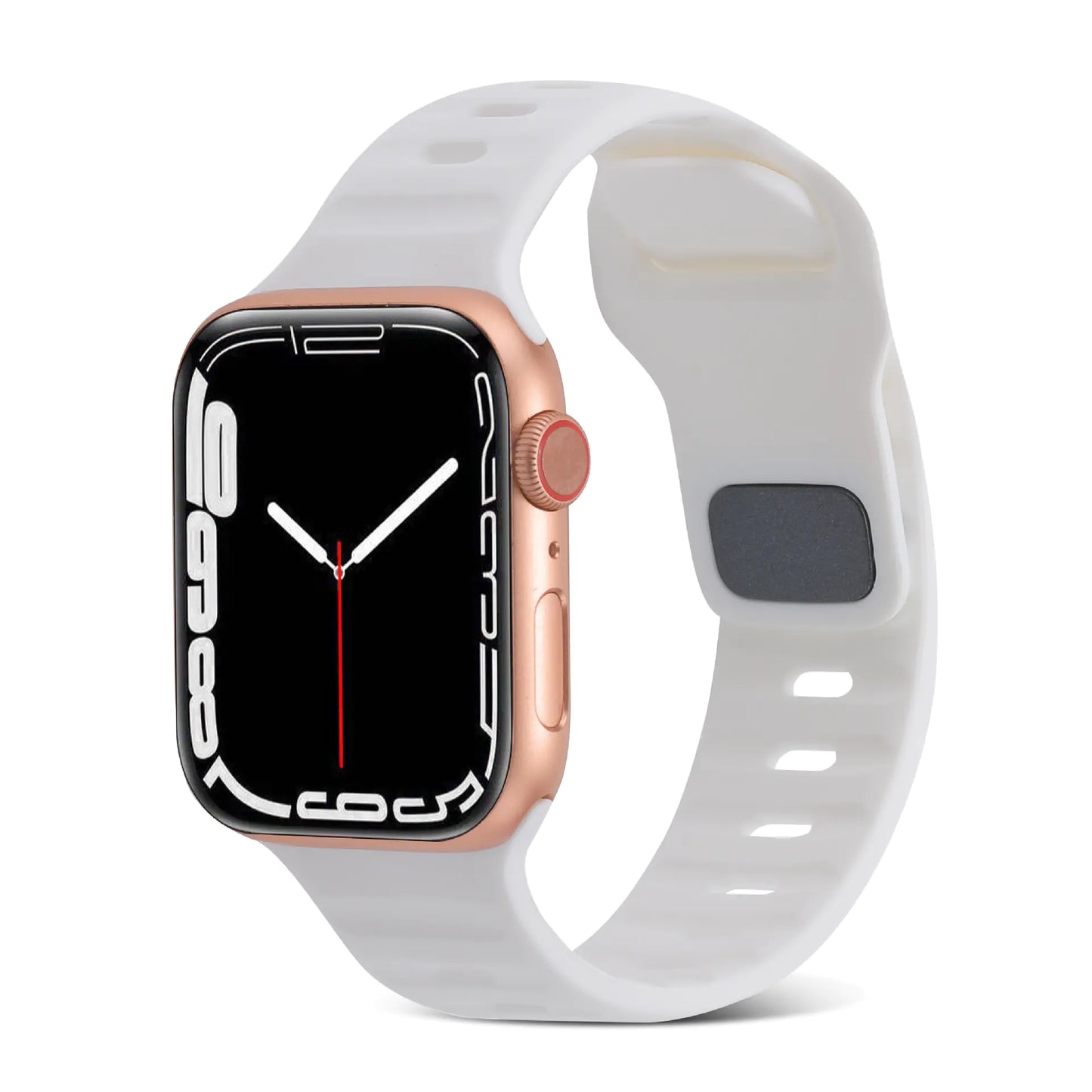 Silicone Watch Band for Apple Watch Series 9 Ultra2