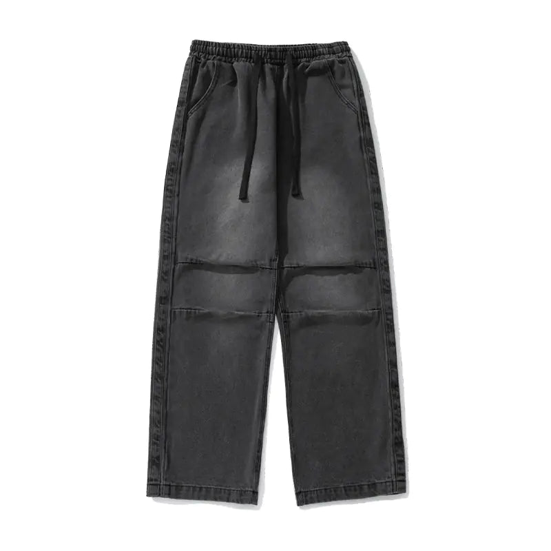Men's Pleated Japanese Drawstring Trousers