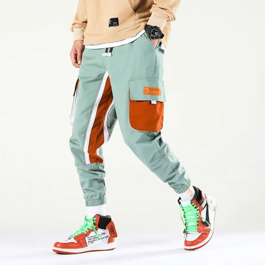 Japanese Men's Casual Trousers - Vintage Hip Hop Style