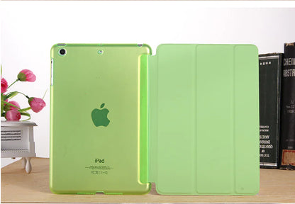 iPad Case, Tablet Leather Cover, Tri-Fold Leather Case