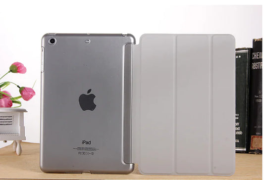 iPad Case, Tablet Leather Cover, Tri-Fold Leather Case